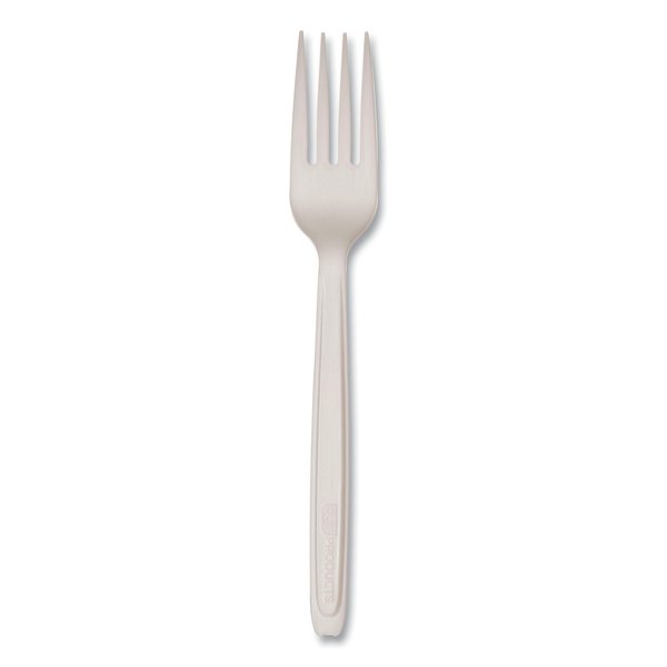 Eco-Products Cutlery for Cutlerease Dispensing System, Fork, 6", White, PK960 EP-CE6FKWHT